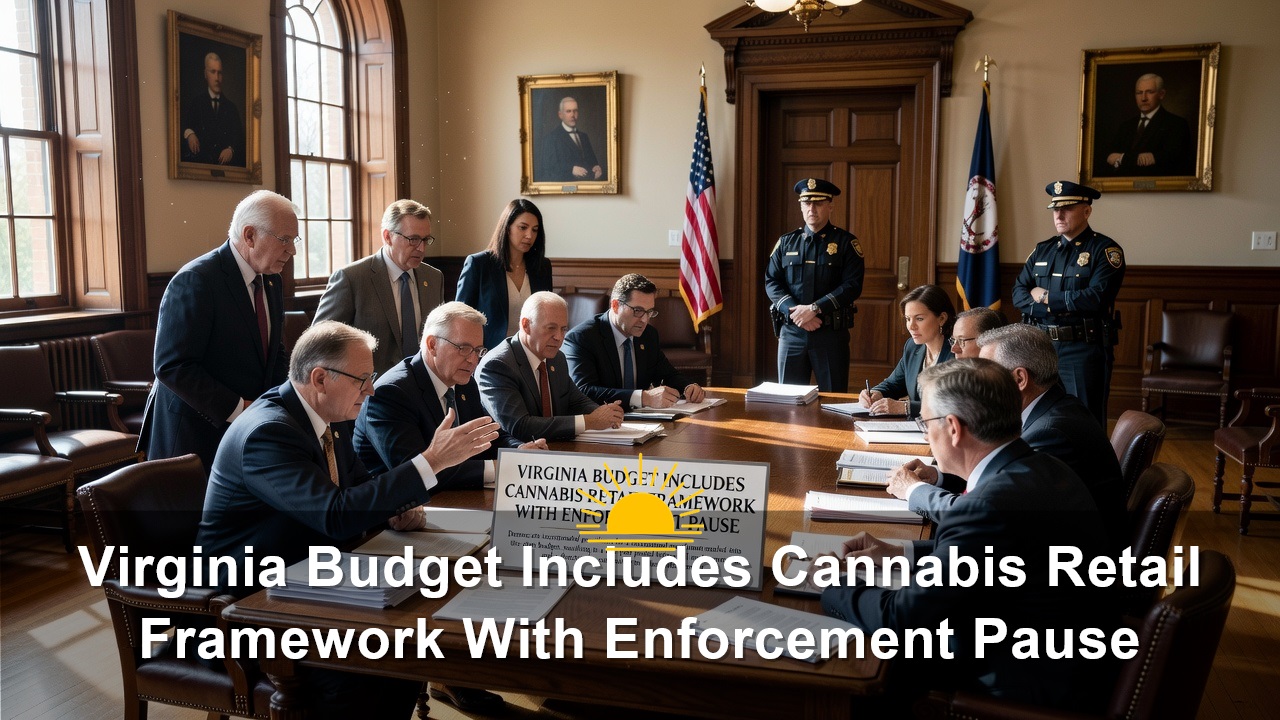 Virginia Budget Includes Marijuana Retail Framework With Enforcement Pause