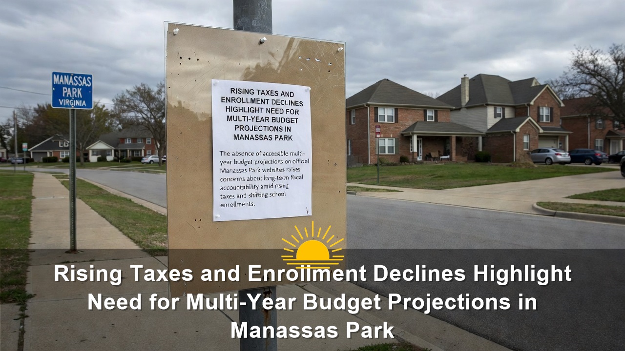 Rising Taxes and Enrollment Declines Highlight Need for Multi-Year Budget Projections in Manassas Park