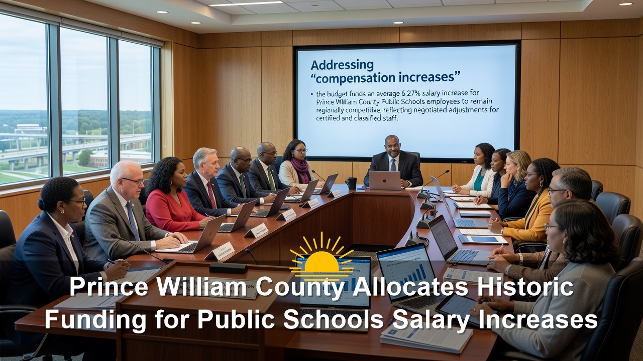 Prince William County Allocates Historic Funding for Public Schools Salary Increases