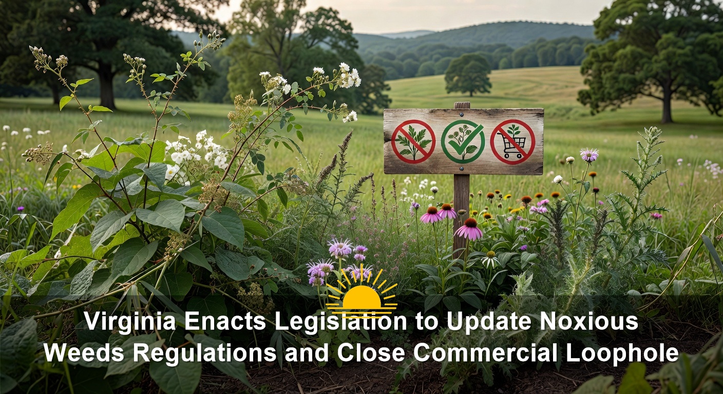 Virginia Enacts Legislation to Update Noxious Weeds Regulations and Close Commercial Loophole