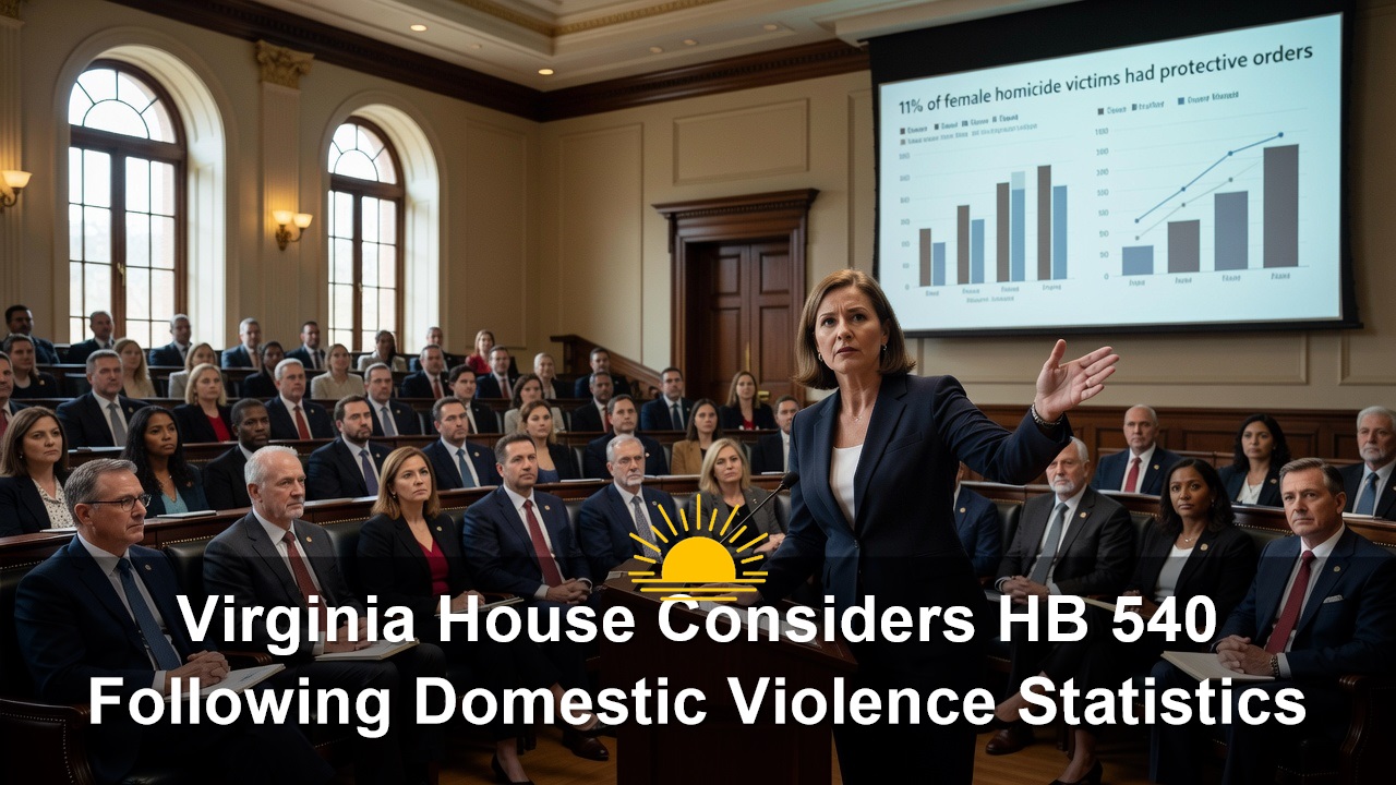 Virginia House Considers HB 540 Following Domestic Violence Statistics