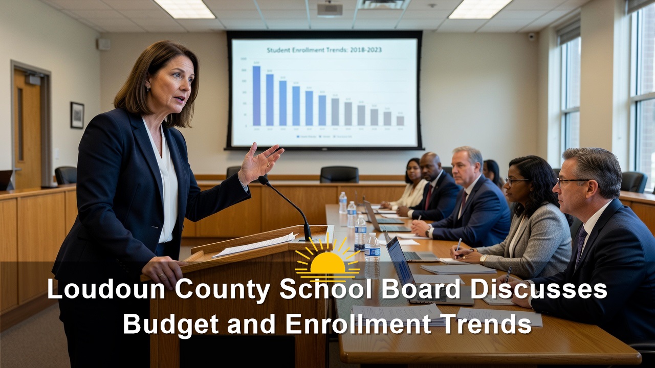 Loudoun County School Board Discusses Budget and Enrollment Trends