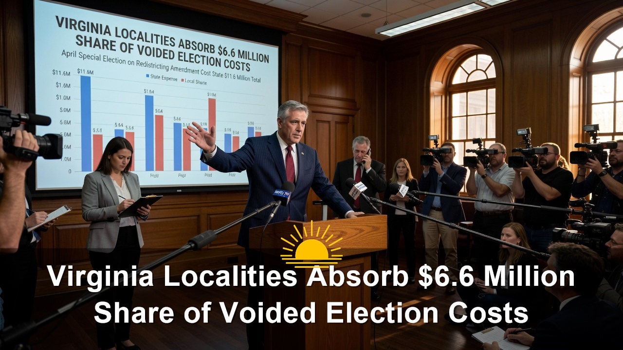 Virginia Localities Absorb $6.6 Million Share of Voided Election Costs by Democrats