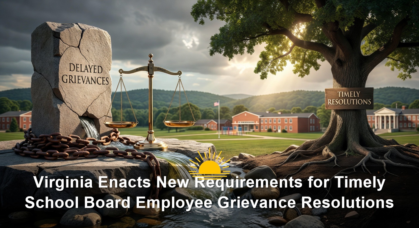 Virginia Enacts New Requirements for Timely School Board Employee Grievance Resolutions