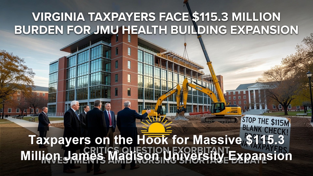 Taxpayers on the Hook for Massive $115.3 Million James Madison University Expansion