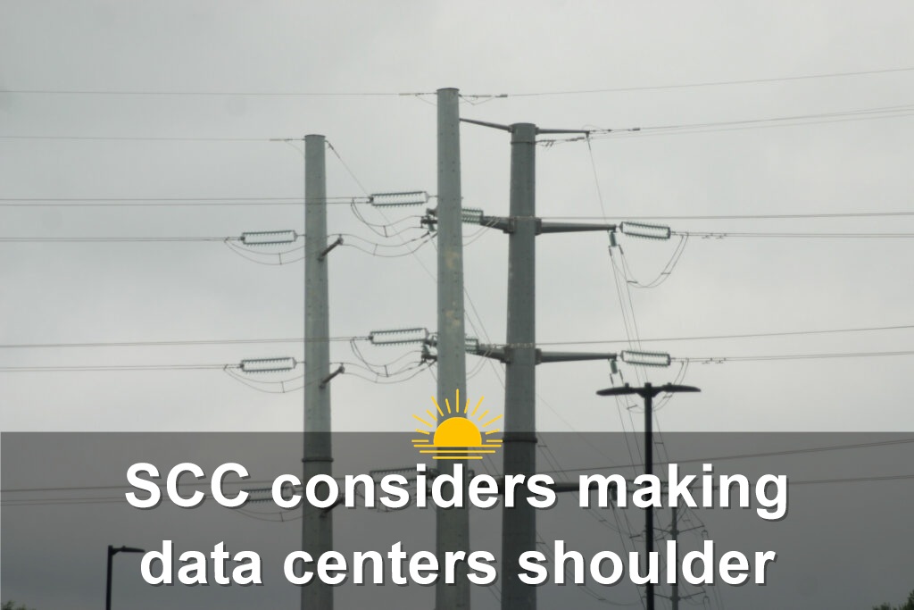 SCC considers making data centers shoulder more of the cost of transmission lines