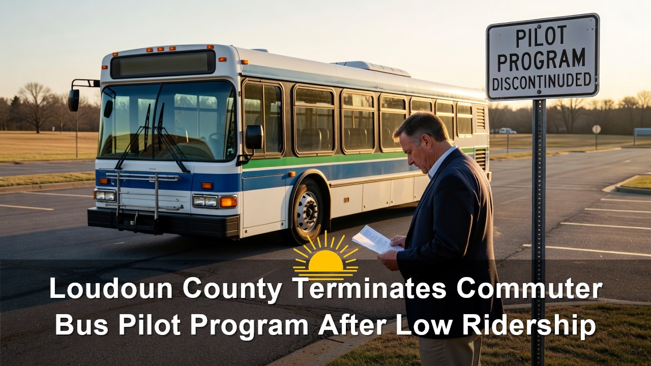 Loudoun County Terminates Commuter Bus Pilot Program After Low Ridership