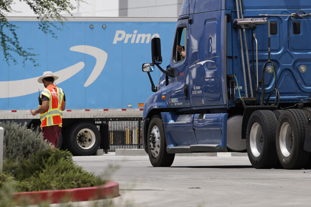 By scouring available public records and submitting Freedom of Information Act requests, we learned that local governments in the commonwealth have allocated at least 19.6 million gallons a day to Amazon, guest columnists Eric Bonds, Braderick Hatch and Fiona Steffens write. (Photo by George Frey/Getty Images)