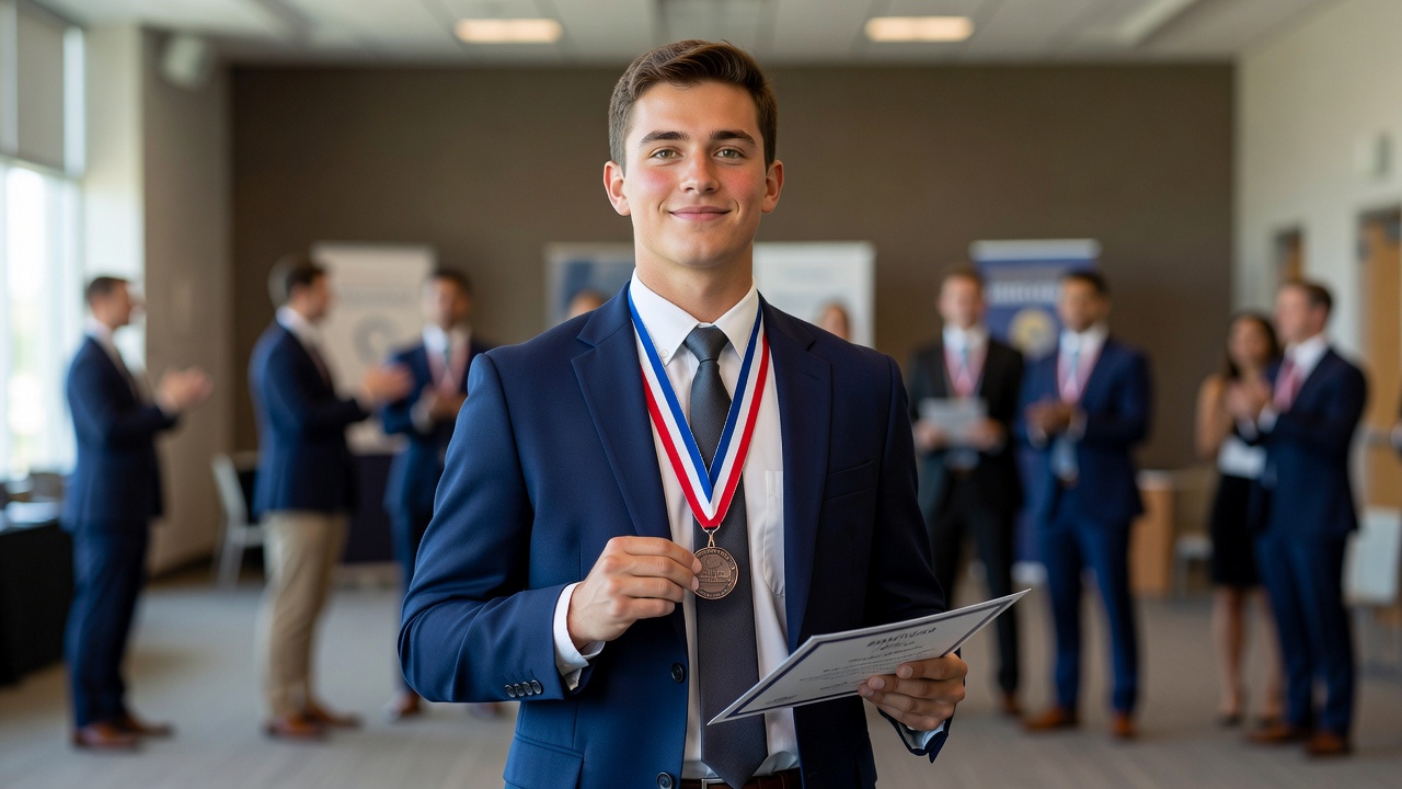 Colgan High School Student Places Third in Virginia DECA Finance Competition