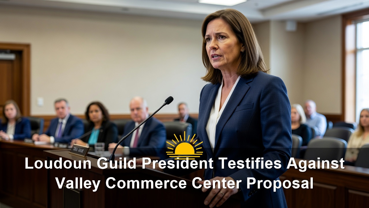 Loudoun Guild President Testifies Against Valley Commerce Center Proposal