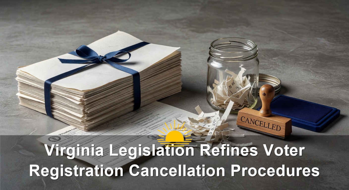 Virginia Legislation Refines Voter Registration Cancellation Procedures