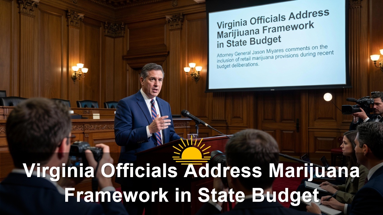 Jason Miyares Address Marijuana Framework in State Budget