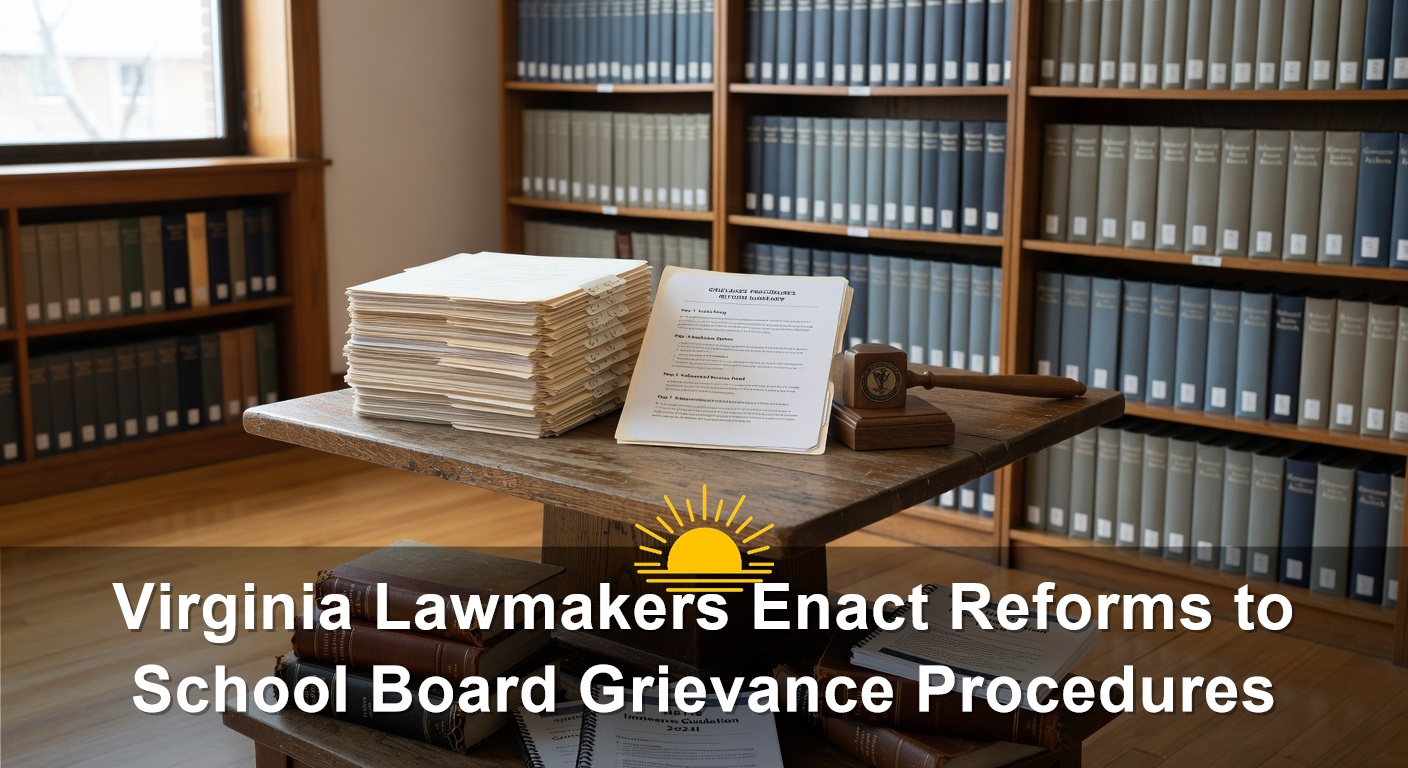 Virginia Lawmakers Enact Reforms to School Board Grievance Procedures
