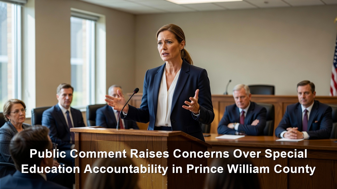 Public Comment Raises Concerns Over Special Education Accountability in Prince William County