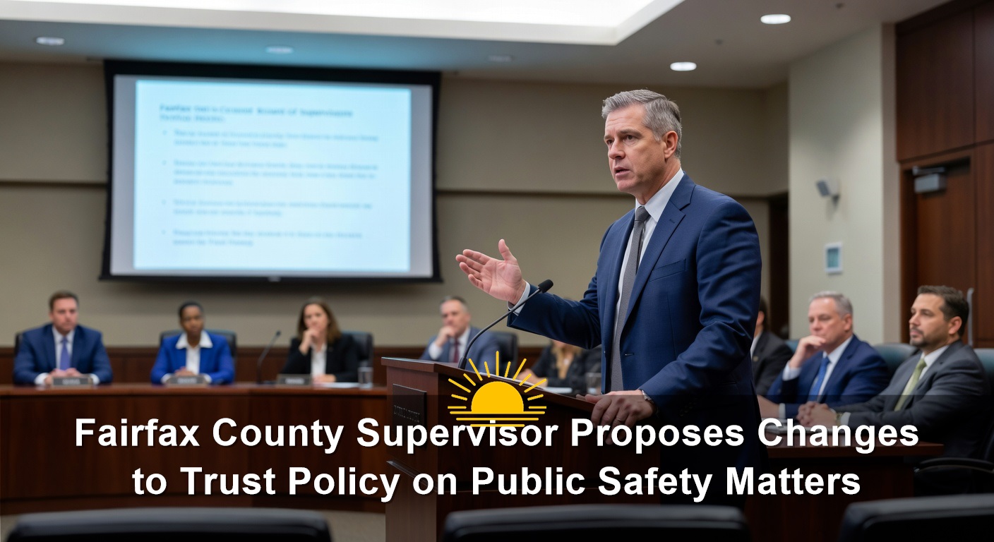 Fairfax County Supervisor Proposes Changes to Trust Policy on Public Safety Matters