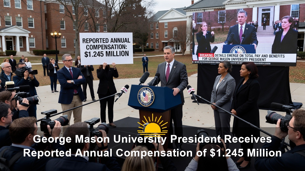 George Mason University President Receives Reported Annual Compensation of $1.245 Million