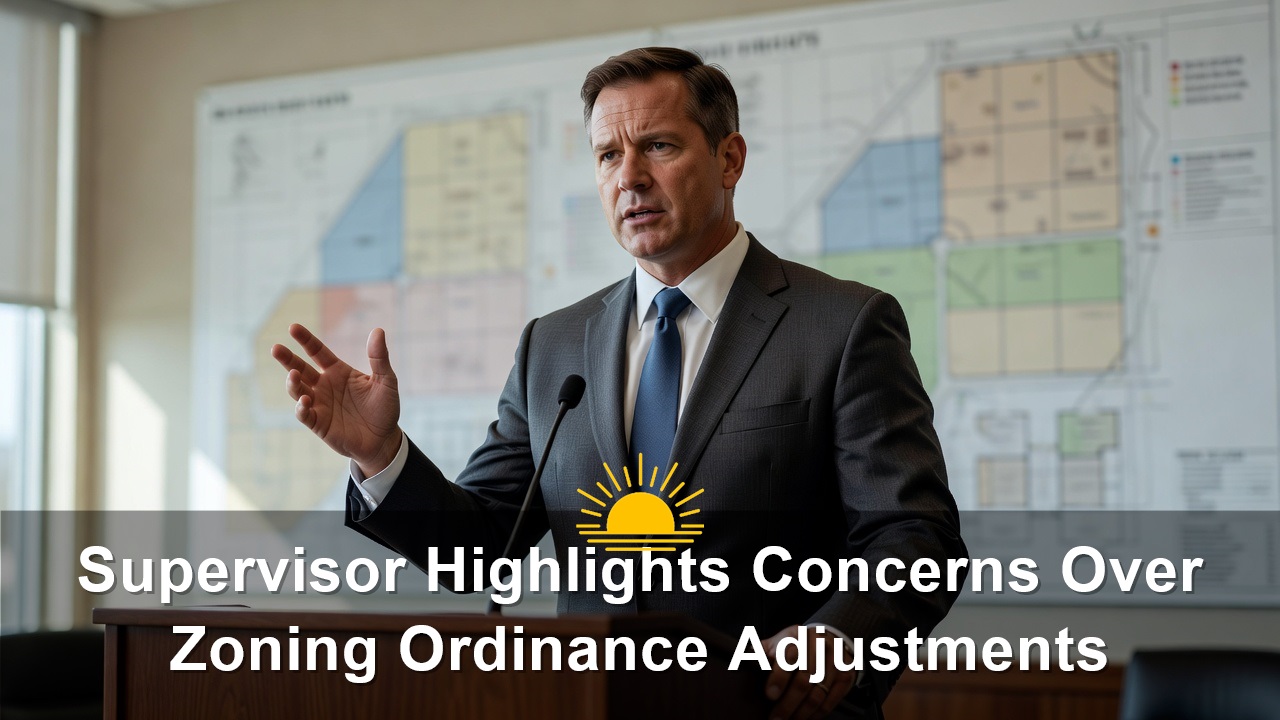 Loudoun Supervisor Caleb Kershner Highlights Concerns Over Zoning Ordinance Adjustments