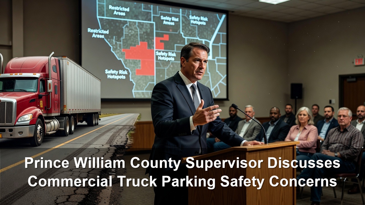 Prince William County Supervisors Discuss Commercial Truck Parking Safety Concerns