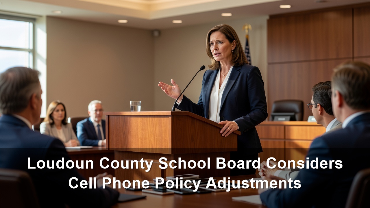 Loudoun County School Board Considers Cell Phone Policy Adjustments