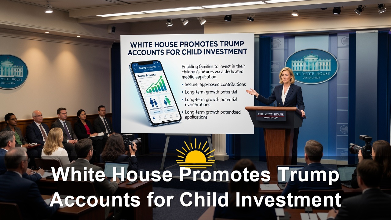 White House Promotes Trump Accounts for Child Investment