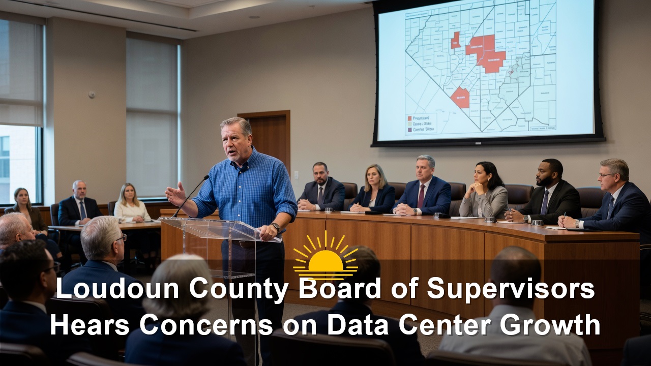 Loudoun County Board of Supervisors Hears Concerns on Data Center Growth