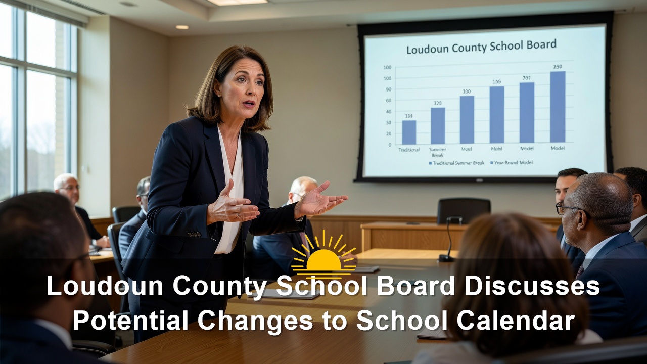 Loudoun County School Board Discusses Potential Changes to School Calendar