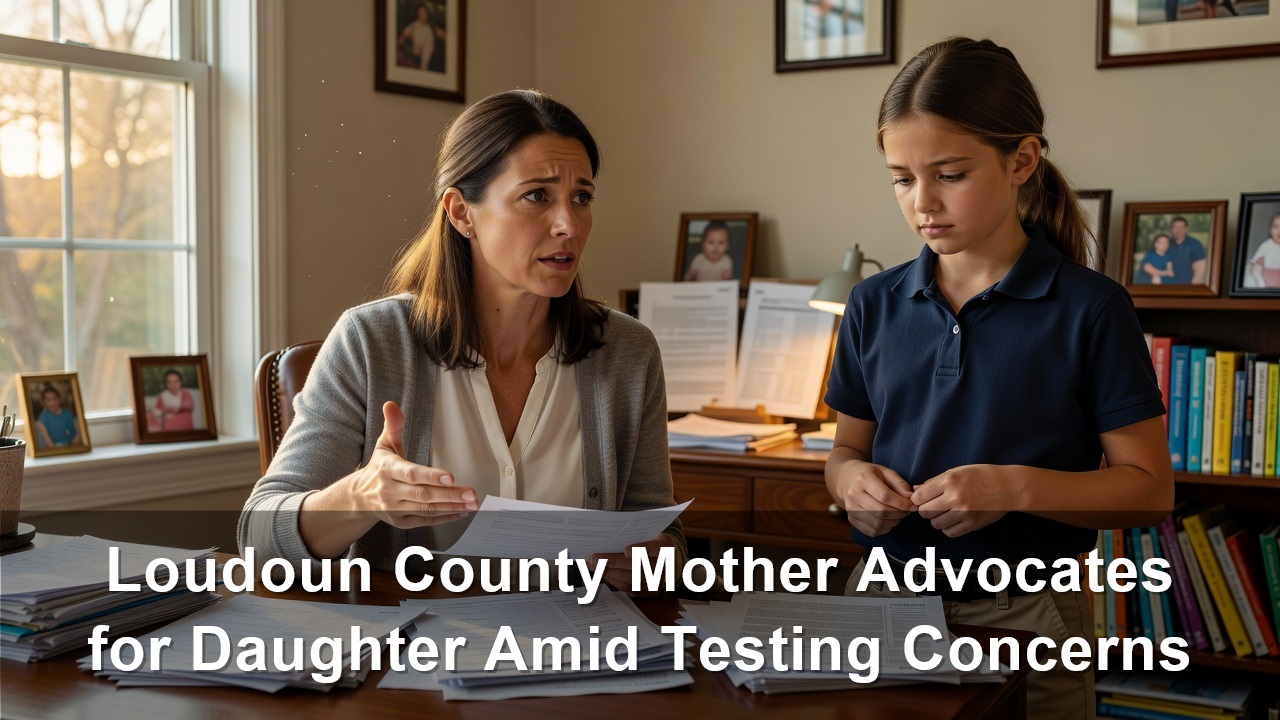 Loudoun County Mother Advocates for Daughter Amid Testing Concerns