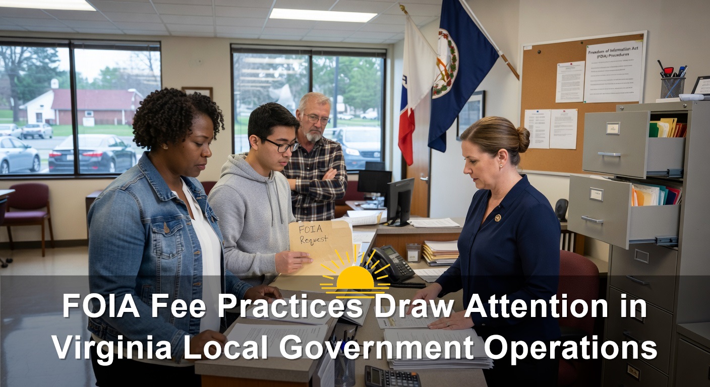 FOIA Fee Practices Draw Attention in Virginia Local Government Operations