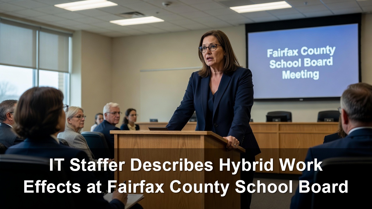 IT Staffer Describes Hybrid Work Effects at Fairfax County School Board