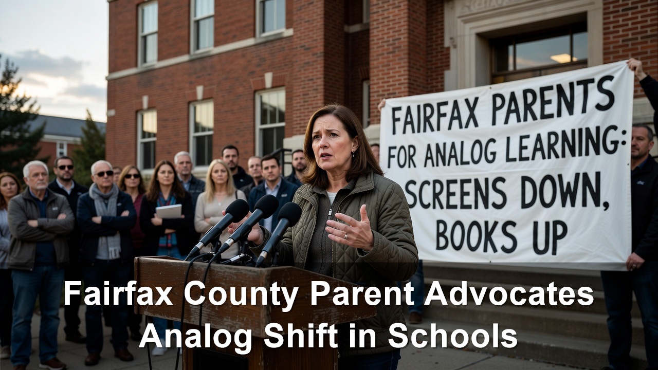 Fairfax County Parent Advocates Analog Shift in Schools