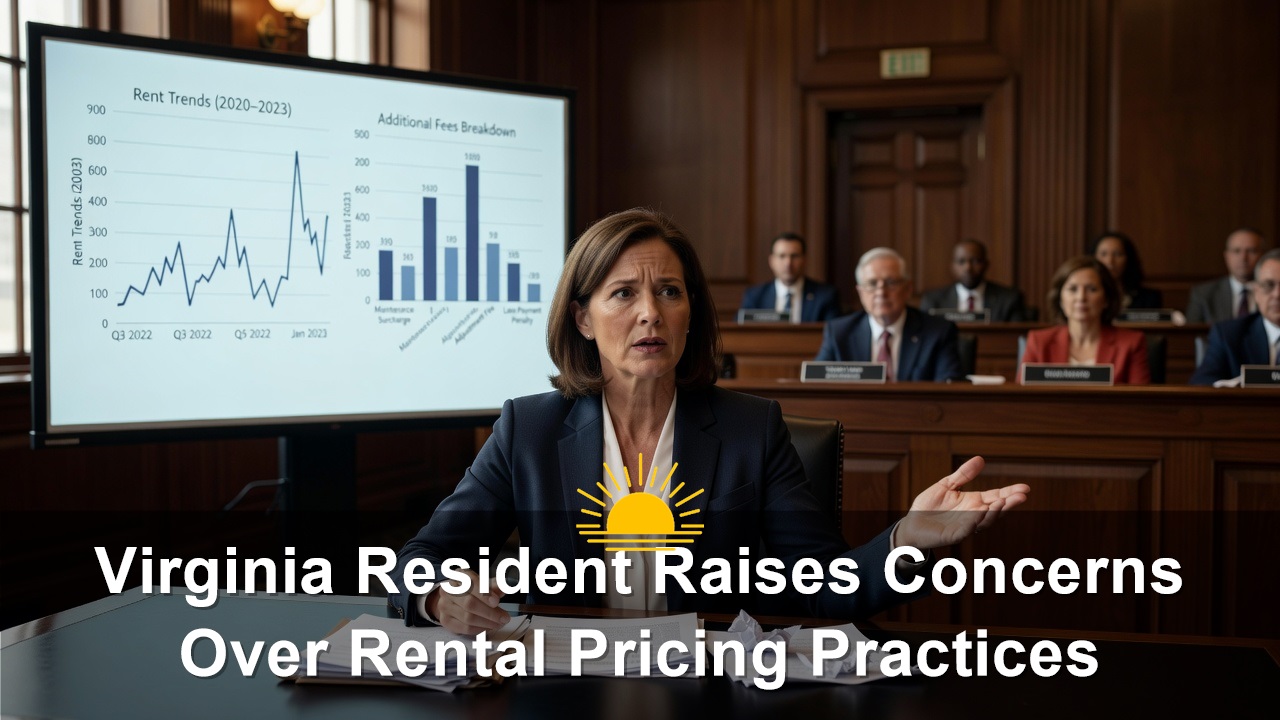 Virginia Resident Raises Concerns Over Rental Pricing Practices