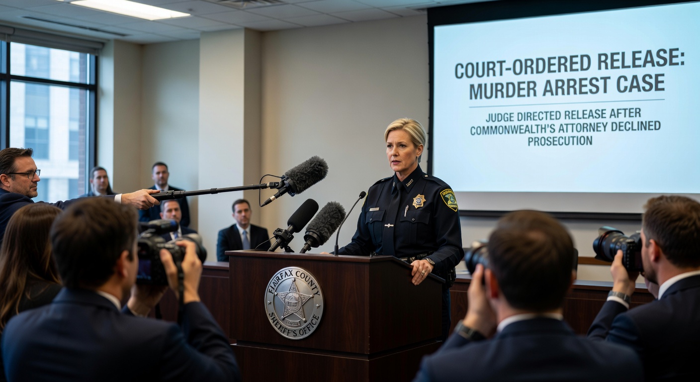Fairfax Sheriff Stacey Kincaid Explains Court-Ordered Release in Murder Arrest Case