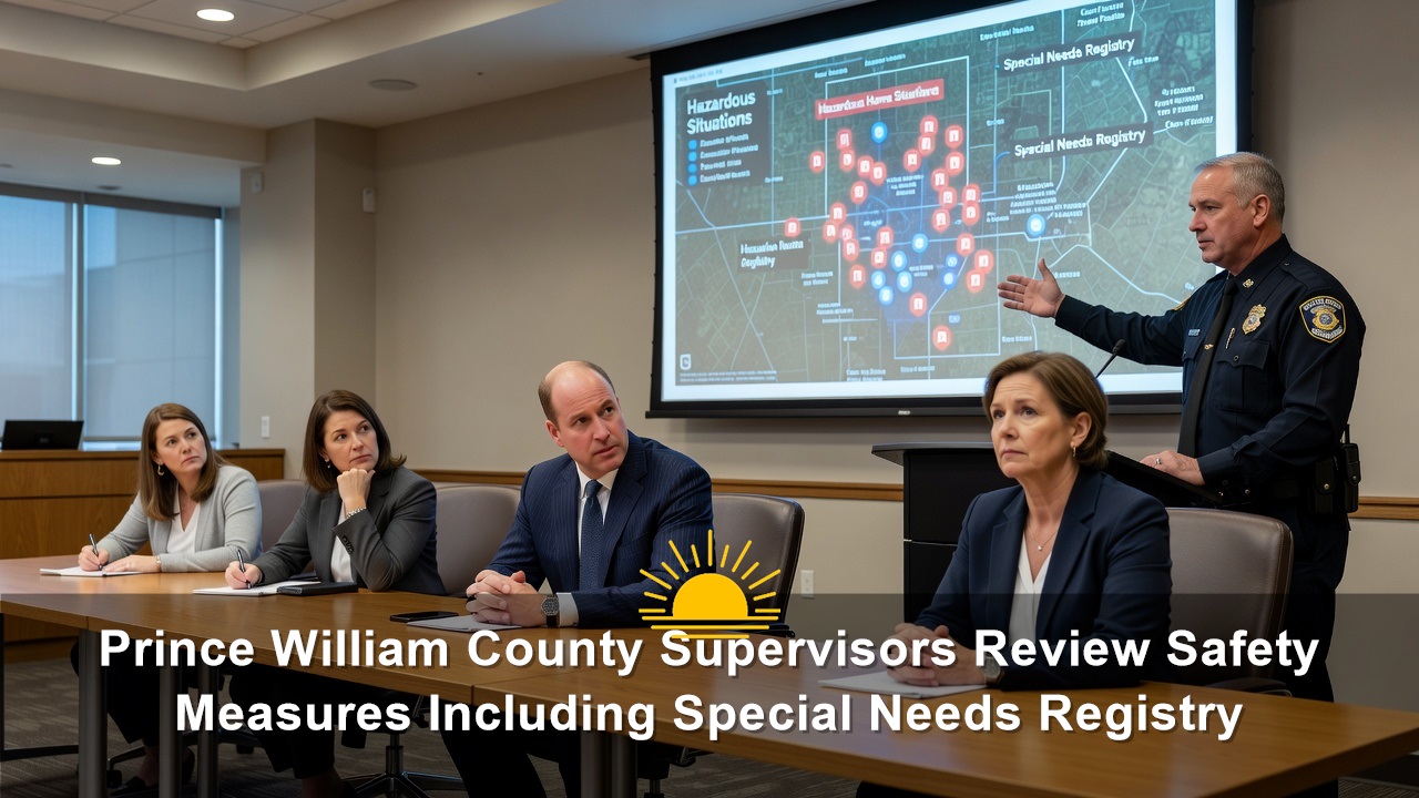 Prince William County Supervisors Review Safety Measures Including Special Needs Registry