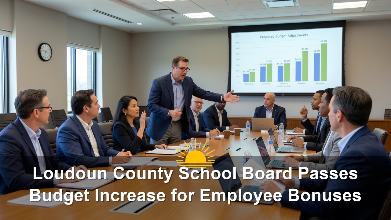 Loudoun County School Board Passes Budget Increase for Employee Bonuses