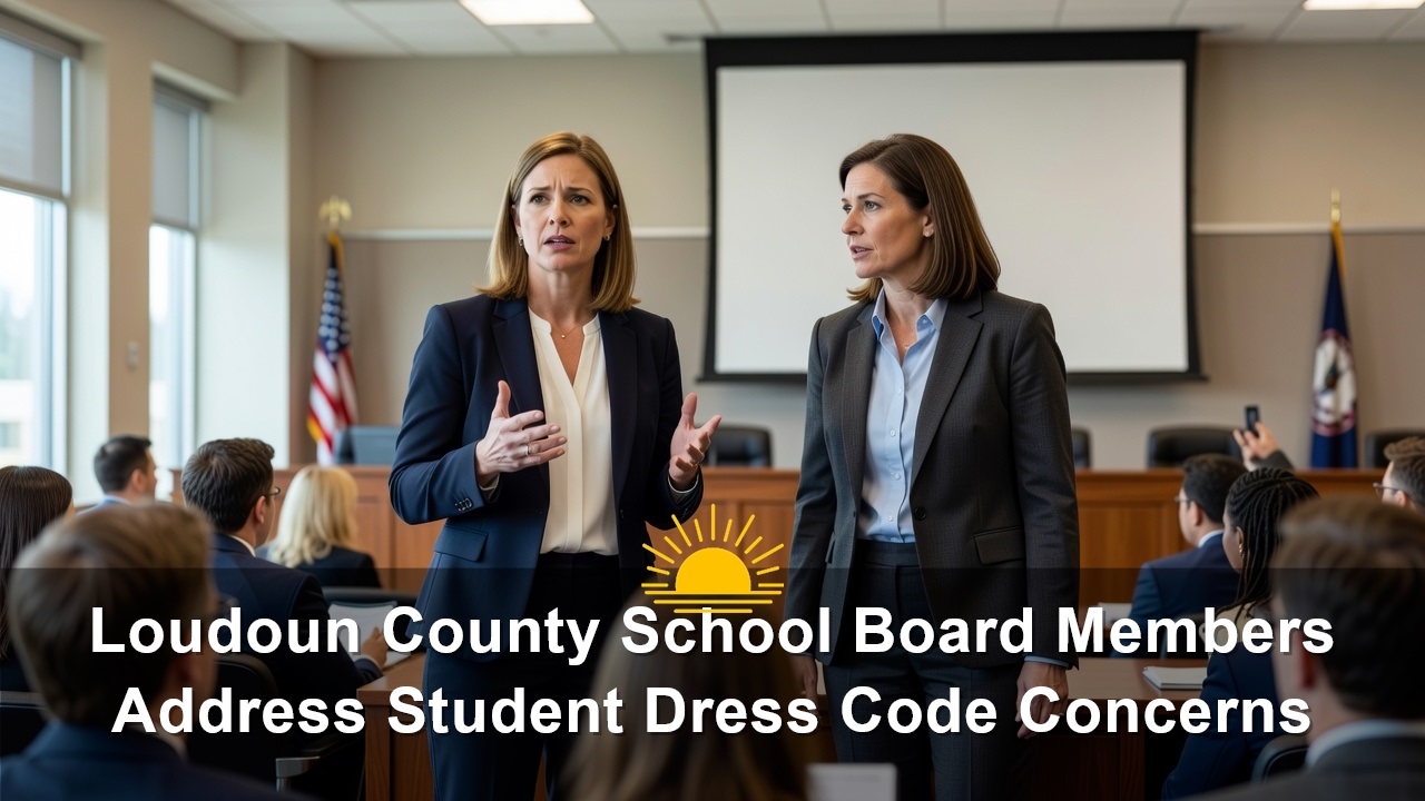 Loudoun County School Board Members Address Student Dress Code Concerns