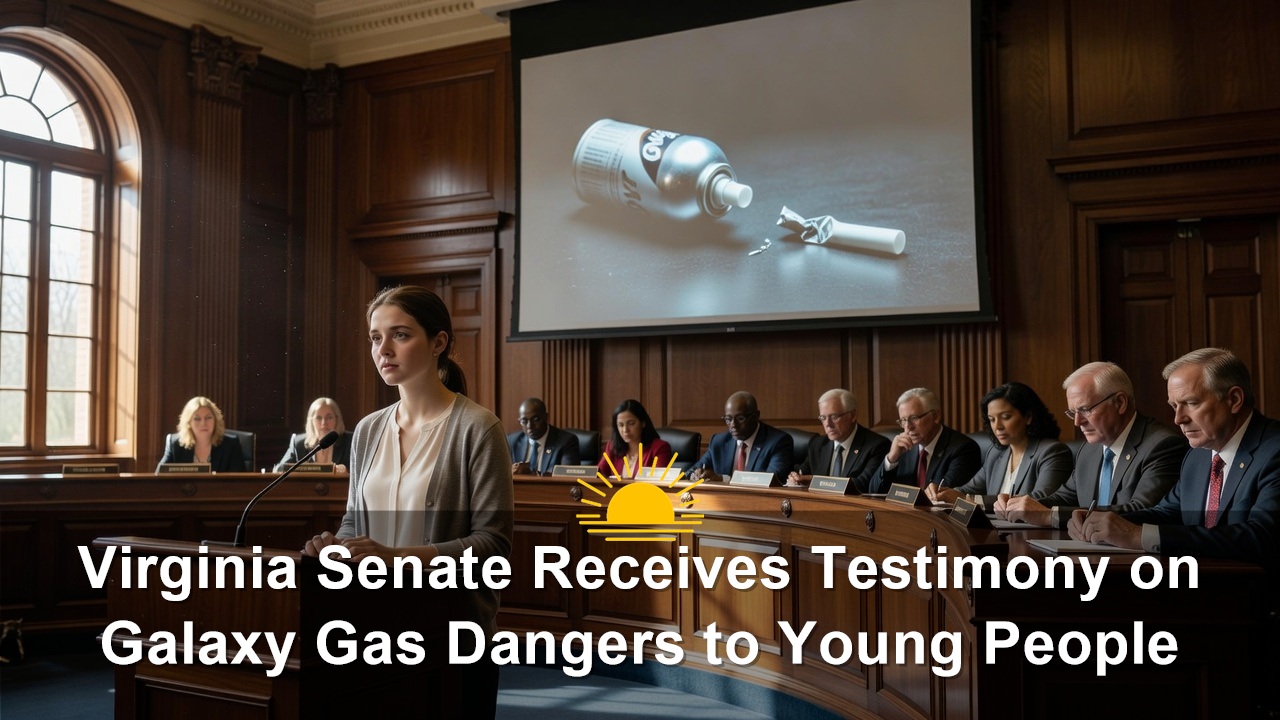Virginia Senate Receives Testimony on Galaxy Gas Dangers to Young People
