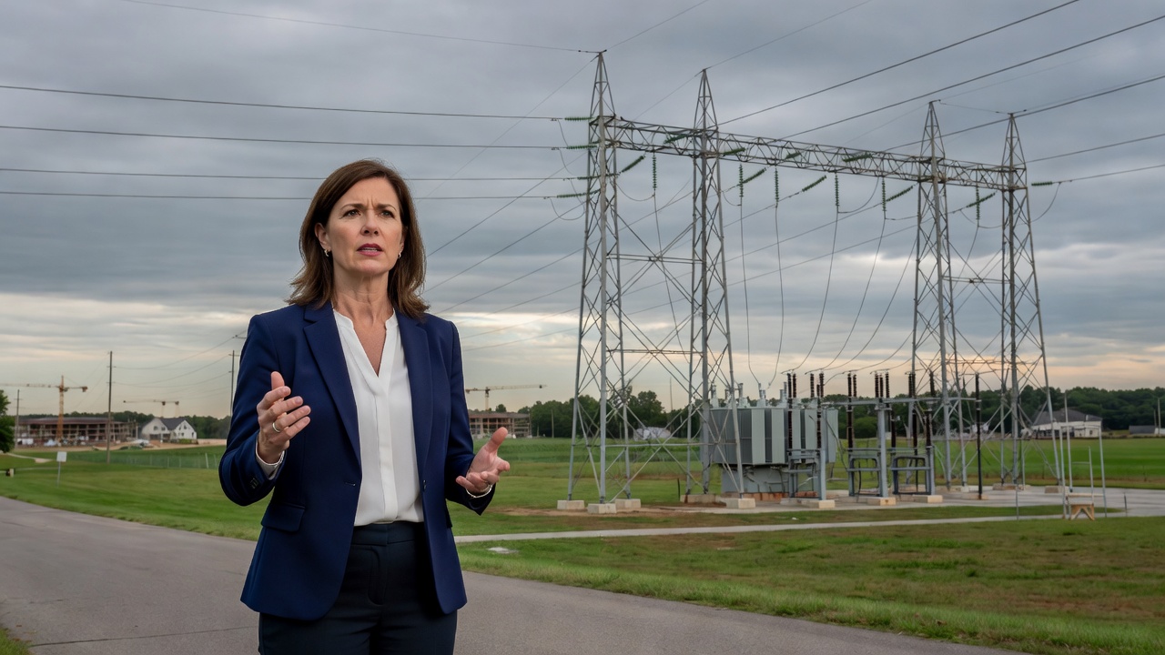 Supervisor Juli Briskman Voices Opposition to 50 New Substations in Loudoun