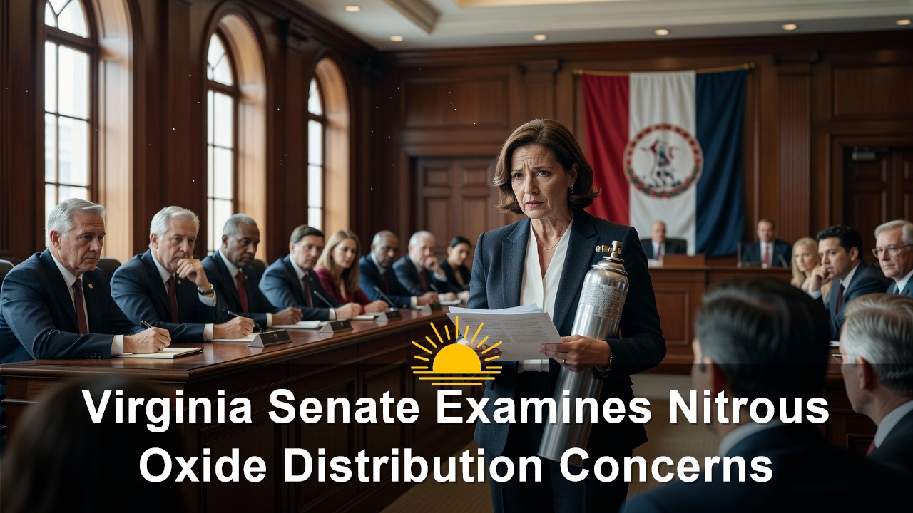 Virginia Senate Examines Nitrous Oxide Distribution Concerns
