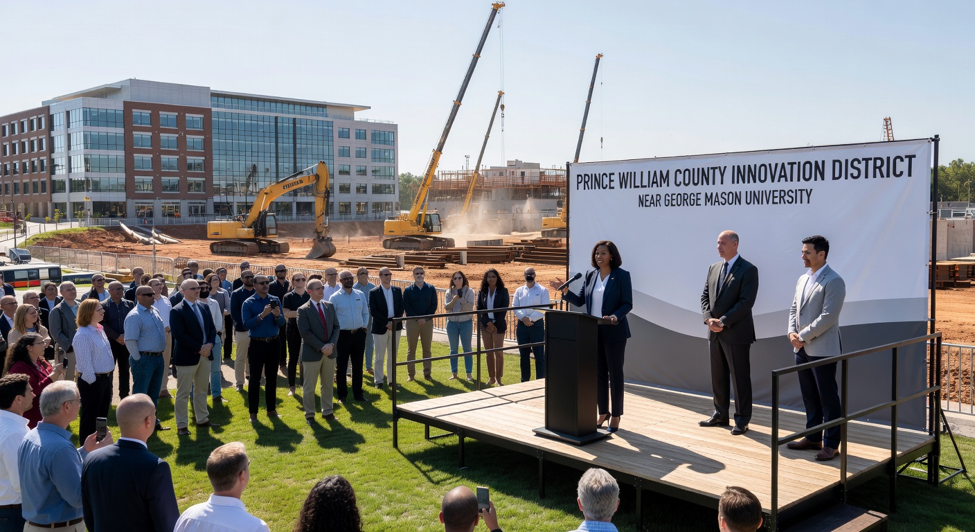 Prince William County Redirects Development Focus to Innovation Districts Near George Mason University
