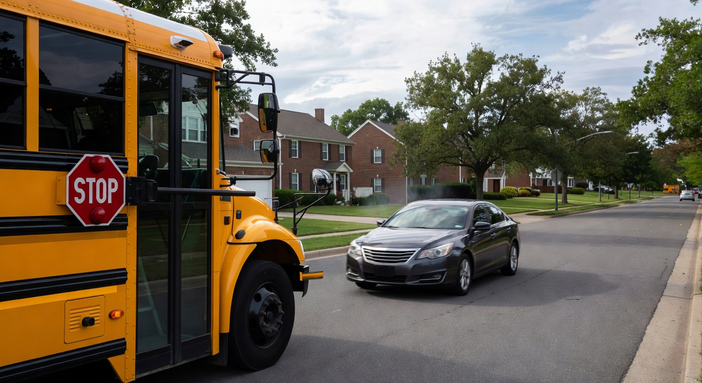 Fairfax County Reports 58,000 School Bus Camera Findings on Stop Violations