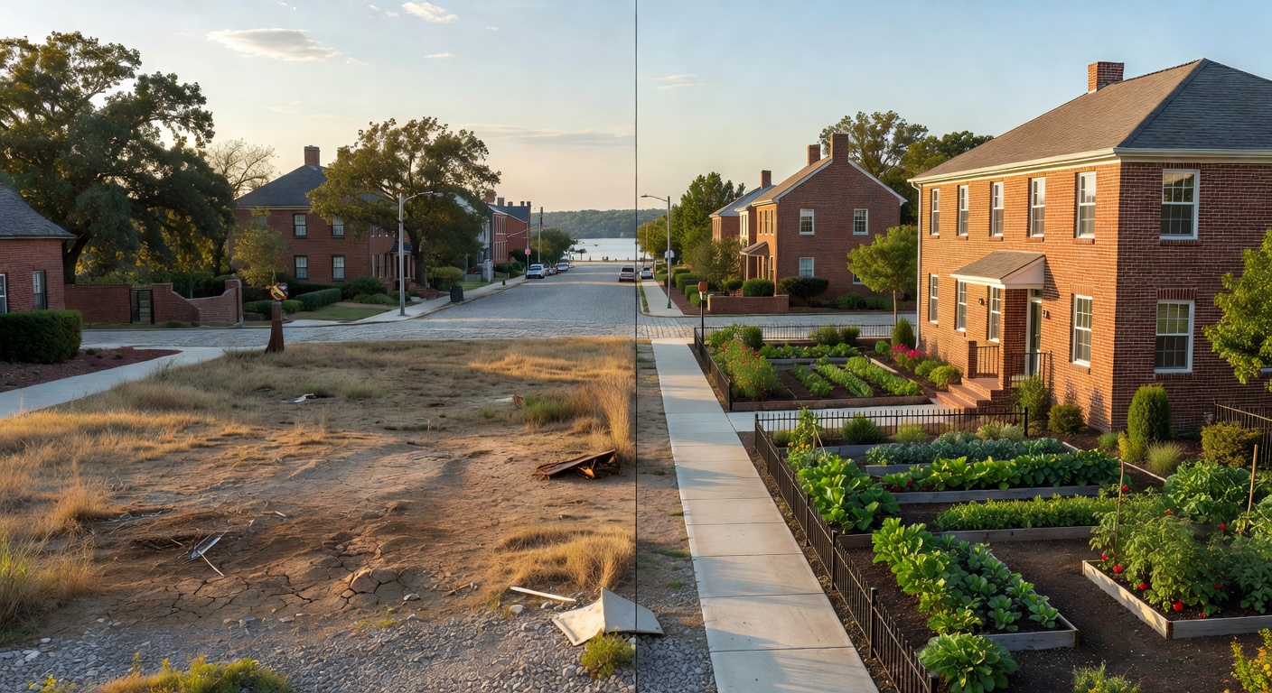 Separate Tax Rates for Land and Improvements in Fredericksburg