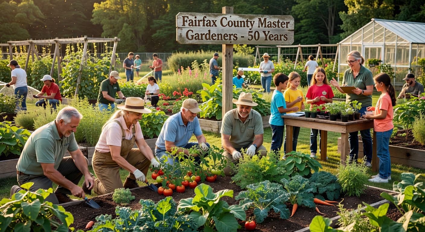 Fairfax County Master Gardeners Observe 50th Anniversary of Local Horticulture Programs