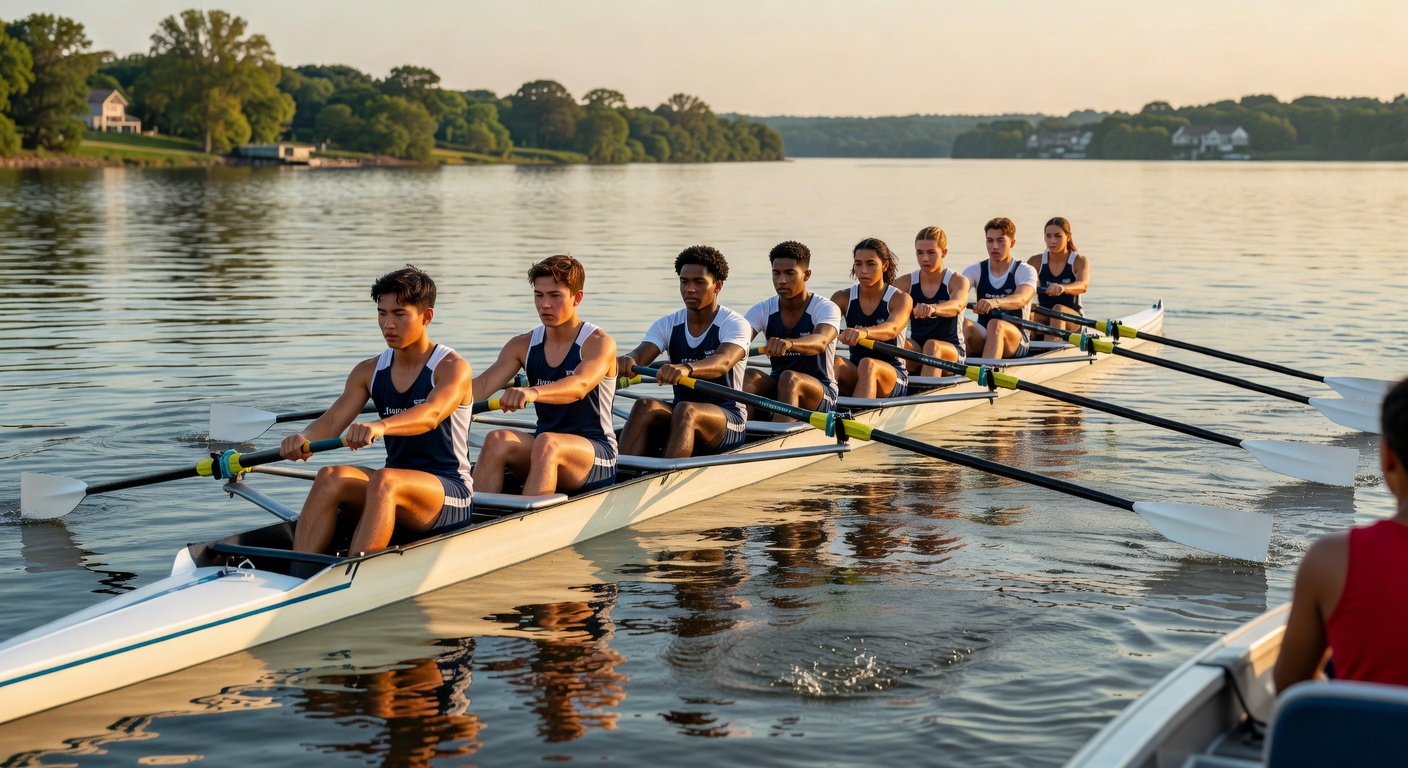 Justice High School Rowing Team Addresses Cost Barriers and Equity Issues in Fairfax County