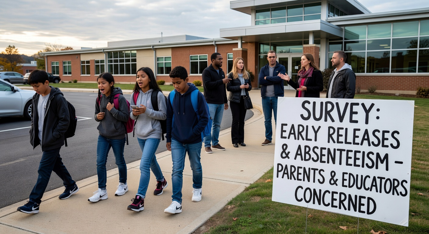 Survey Data Highlights Concerns Over Fairfax County Schools’ Early Release Days and Absenteeism Trends