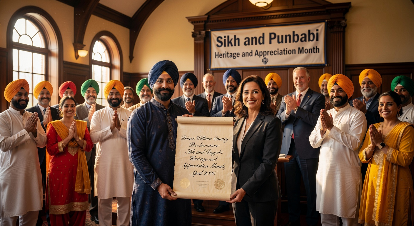Prince William County Proclaims April 2026 Sikh and Punjabi Heritage and Appreciation Month
