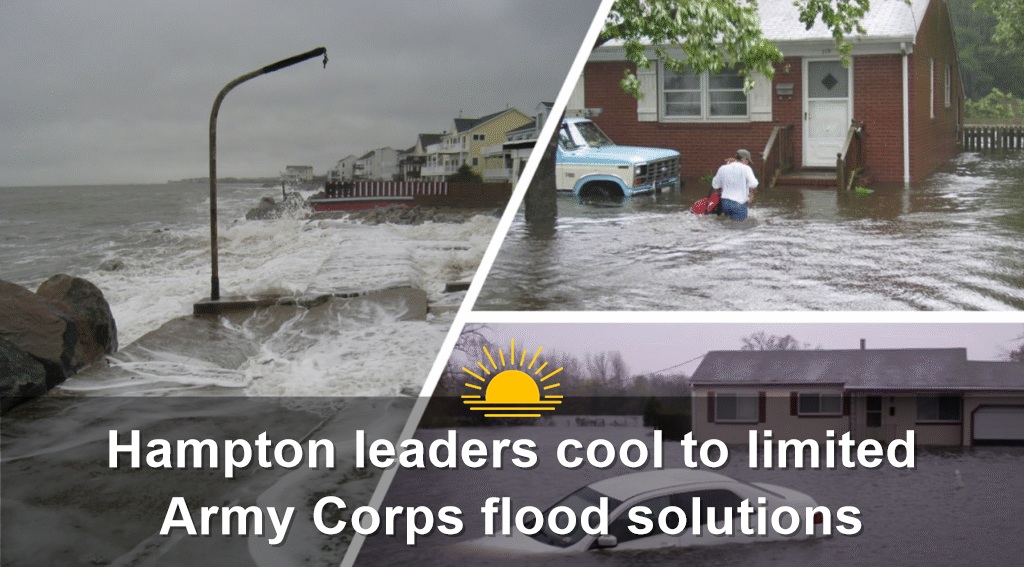 The cover image of the U.S. Army Corps of Engineers Norfolk District report, "Peninsula Regional Coastal Storm Risk Management," released in July 2026. (Photo courtesy US Army Corps of Engineers, Norfolk Division)