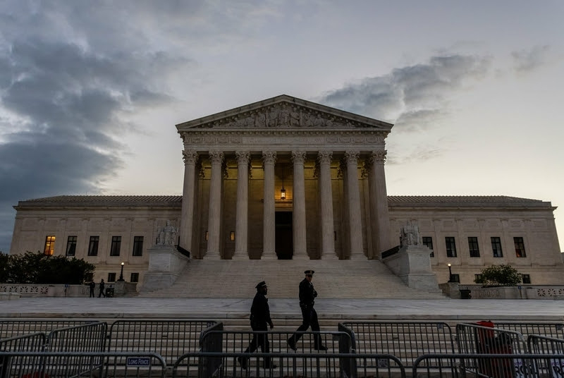 The U.S. Supreme Court building. (Photo by Ariana Figueroa/States Newsroom)