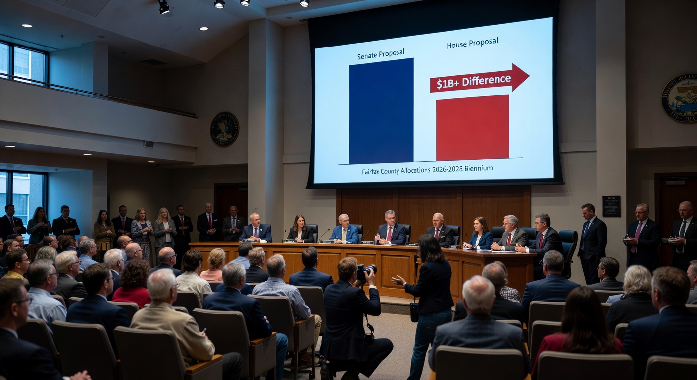 House and Senate Budget Proposals Differ by Over $1 Billion on Fairfax County Allocations for 2026-2028 Biennium