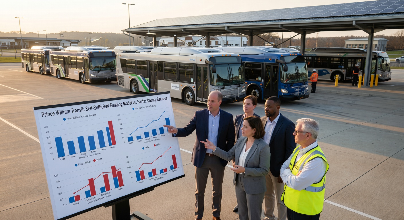 Prince William County’s Transit Operations: Funding Without General Fund Reliance and Comparison to Fairfax County