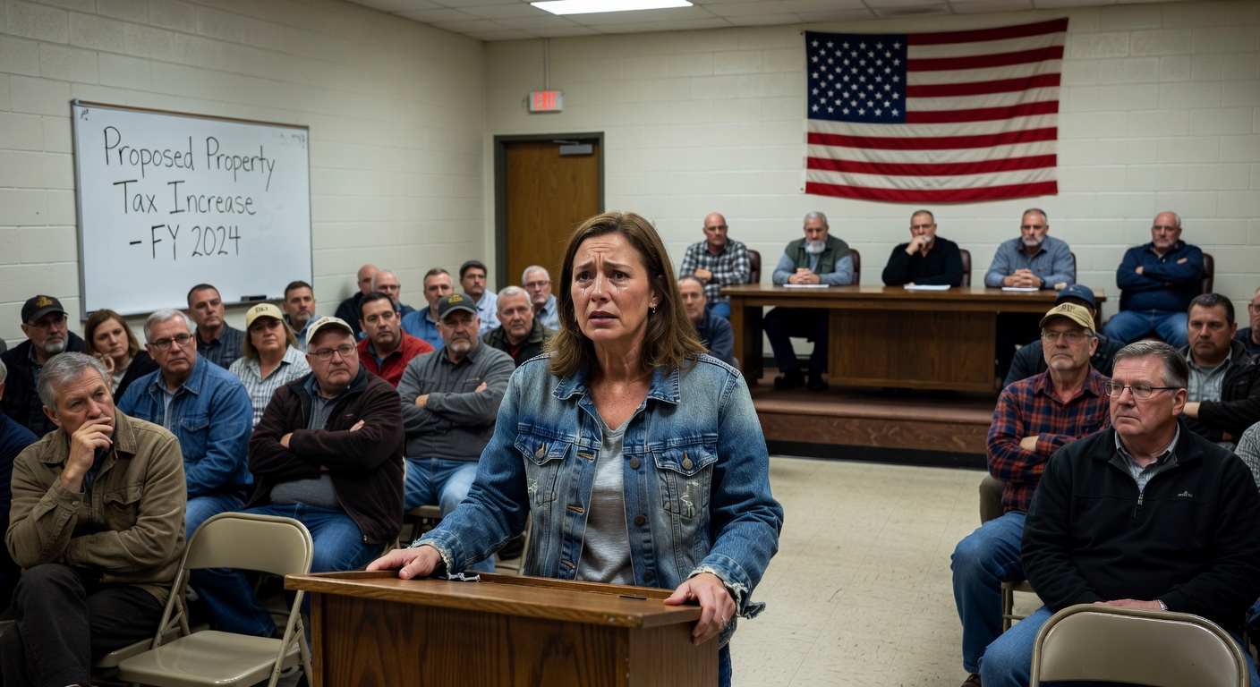 Resident Voices Financial Hardship at Warren County Supervisors Meeting Over Proposed Tax Increase